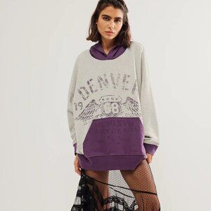 Free People Denver Hood 1968 Hoodie XS Oversized (Will fit up to Large)